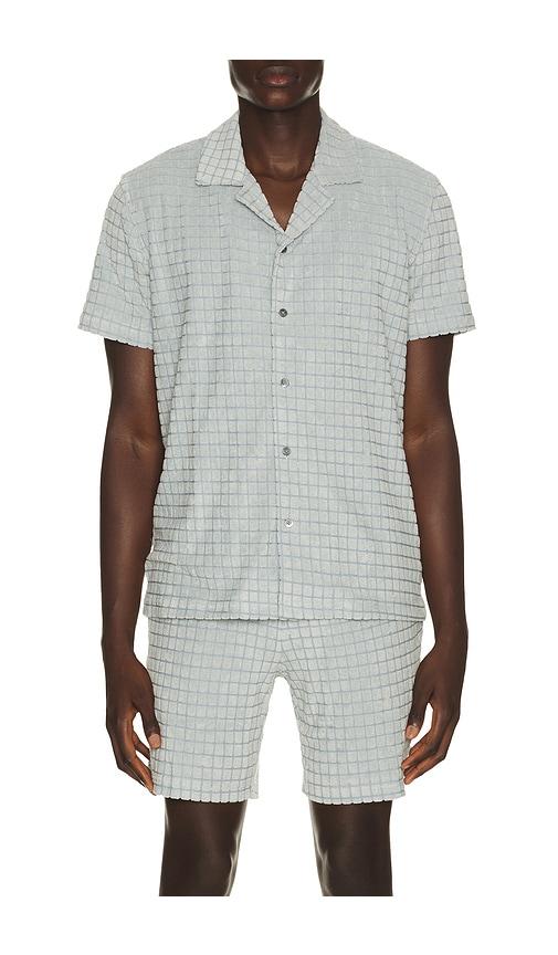 Rails Maverick Camp Collared Shirt in Slate by RAILS