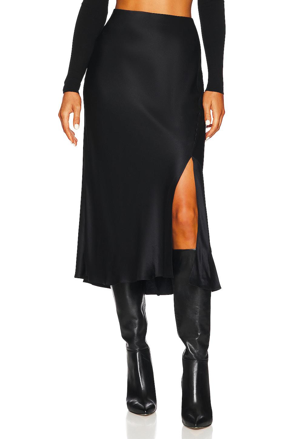 Rails Maya Midi Skirt in Black by RAILS