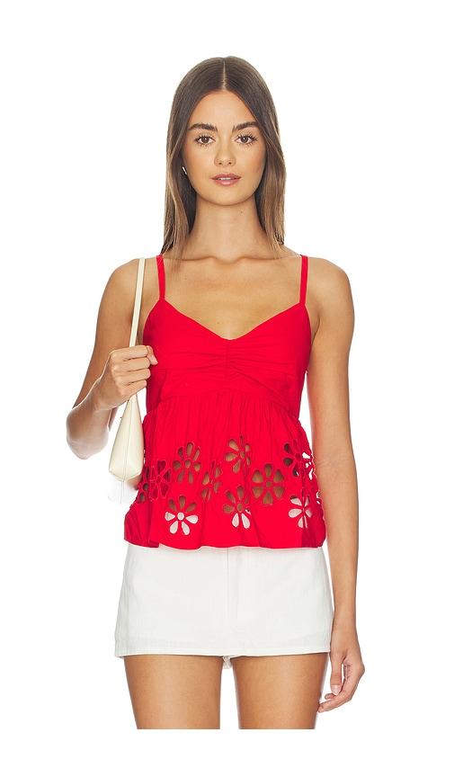 Rails Meru Top in Red by RAILS