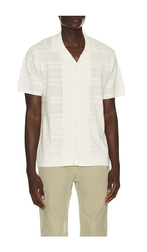 Rails Yates Short Sleeve Shirt in White by RAILS