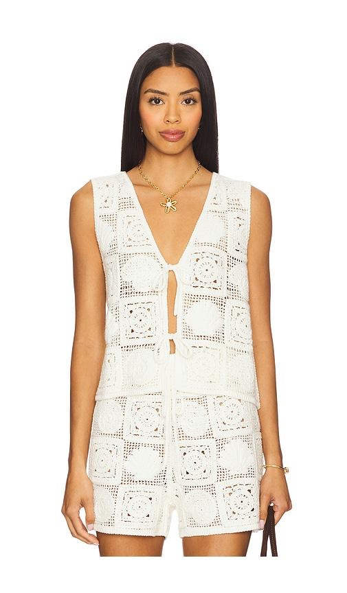 Rails x LSPACE Paz Top in White by RAILS
