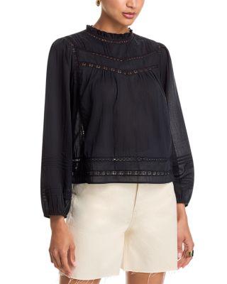 Reyna Lace Trim Top by RAILS