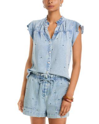 Ruthie Embroidered Shirt by RAILS