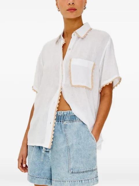 Saya lace-trim shirt by RAILS