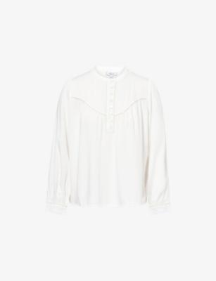 Sunna Puffed-Shoulders Woven Blouse by RAILS
