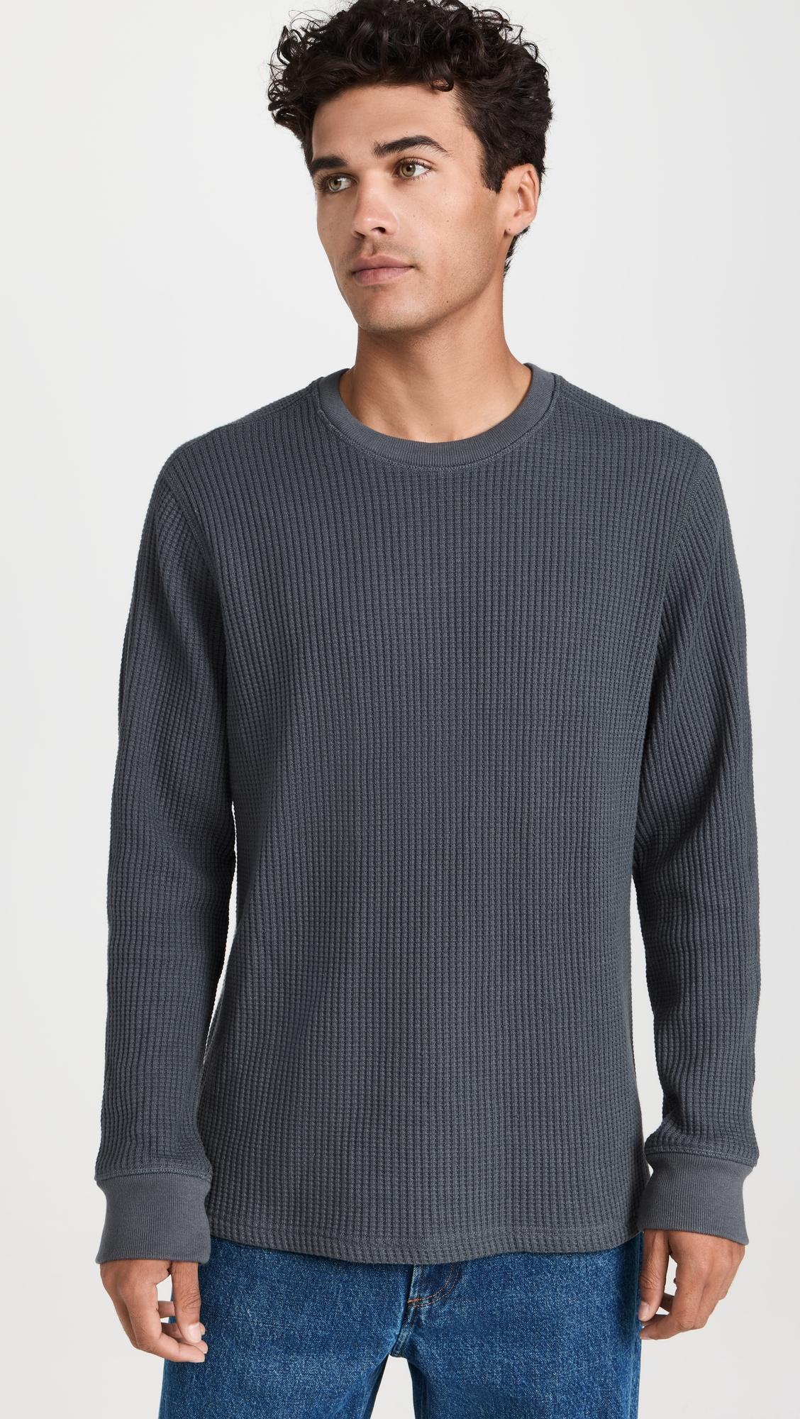 Wade Waffle Thermal Long Sleeve Tee by RAILS