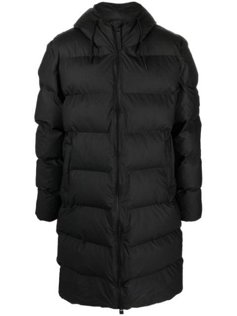 Alta hoodied padded coat by RAINS