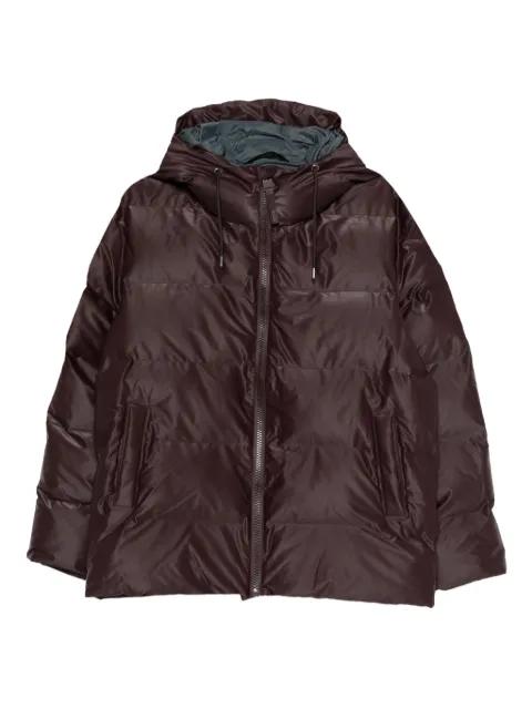 Alta hoodied zip-fastening jacket by RAINS
