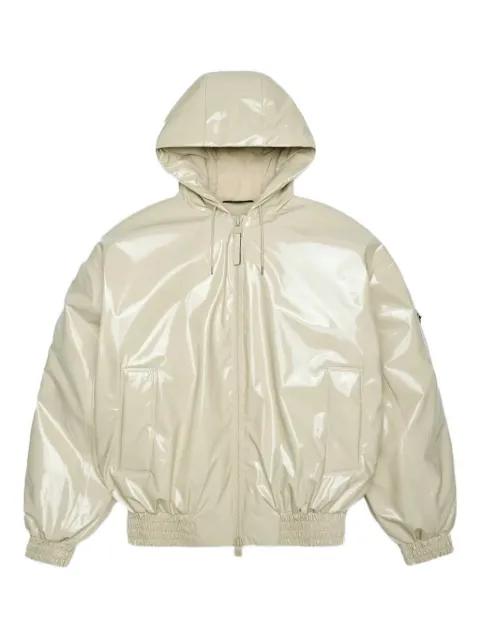 Lohja insulated hoodied bomber jacket by RAINS