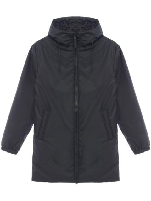 Lohja long hoodied jacket by RAINS