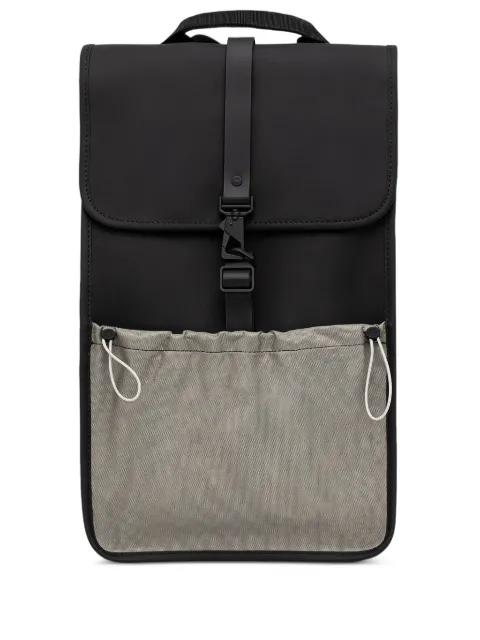 Mix flap-pocket backpack by RAINS