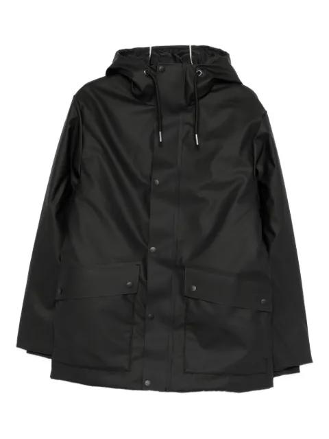 Nome hoodied waterproof jacket by RAINS