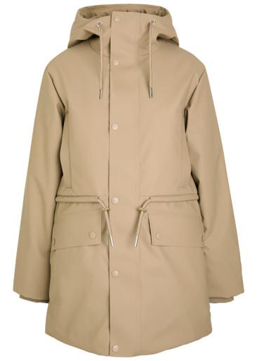 Padded waterproof parka by RAINS