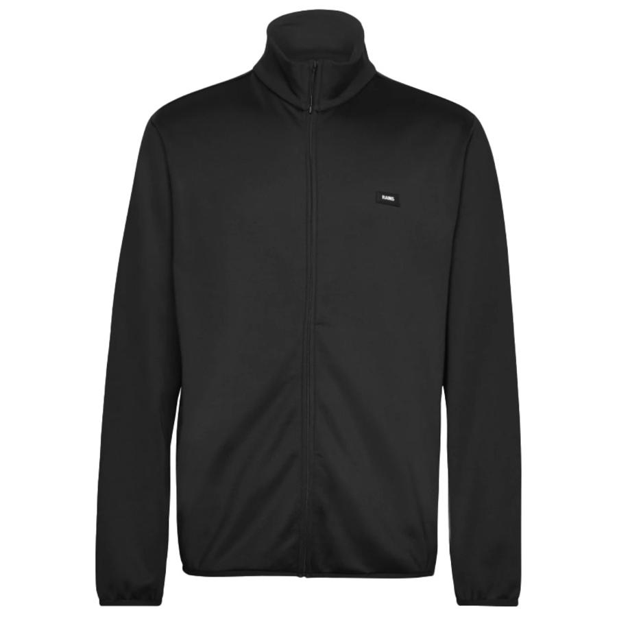 Rains Mens Black Sintra Fleece Jacket by RAINS