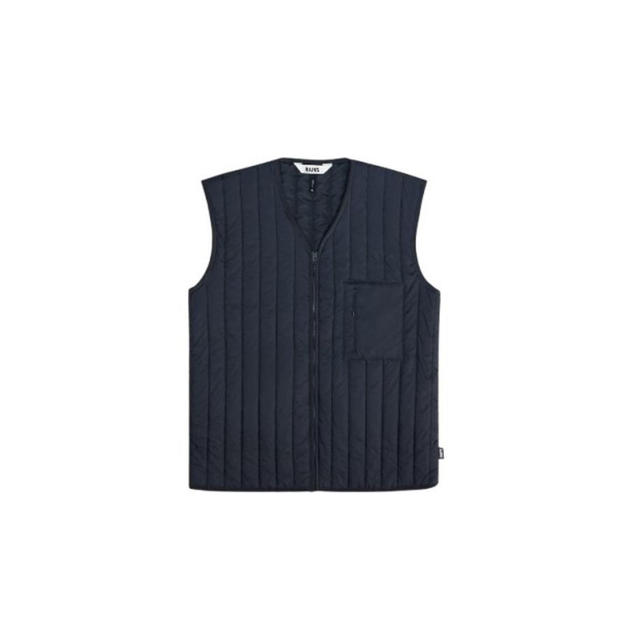 Rains Mens Navy Banja Liner Vest by RAINS