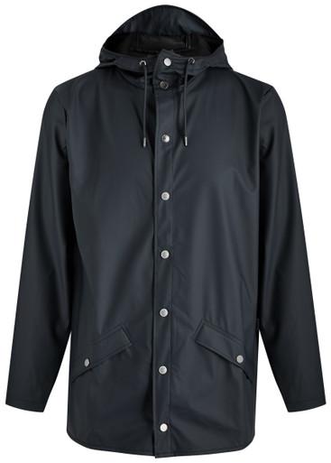 Short matte waterproof raincoat by RAINS