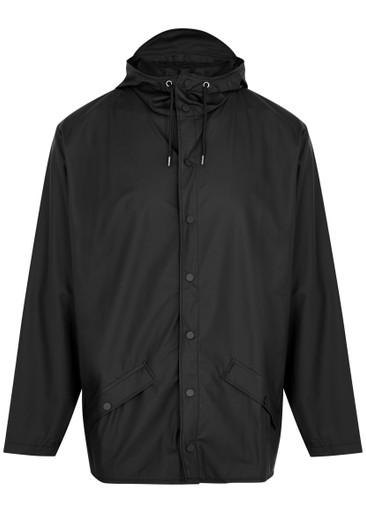 Short matte waterproof raincoat by RAINS