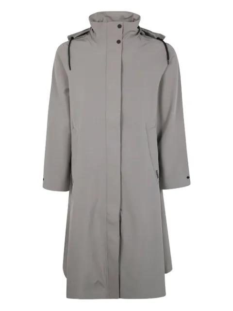 Suva Vision Softshell A-line hoodied raincoat by RAINS