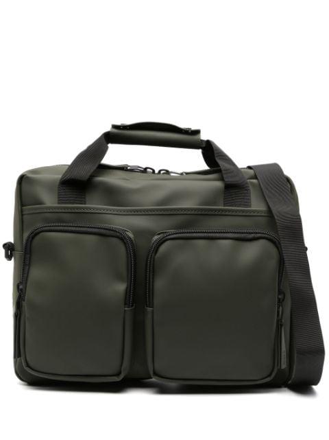 Texel Tech logo-detail laptop bag by RAINS