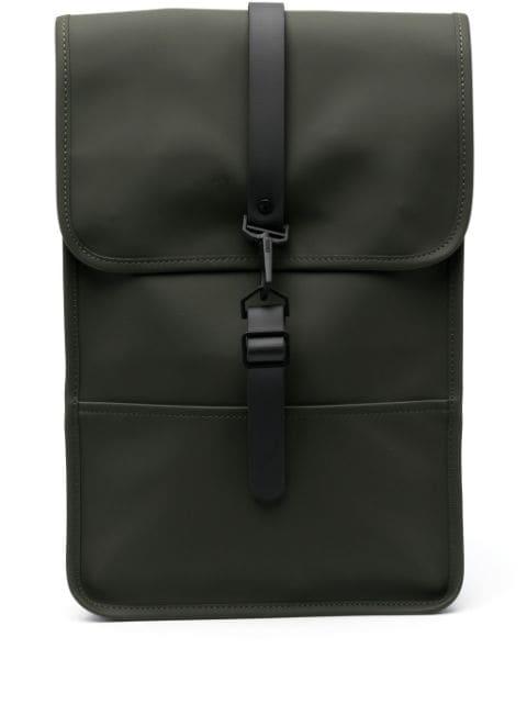 carabiner-fastening waterproof backpack by RAINS