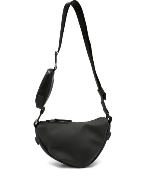 curved zip-fastening shoulder bag by RAINS