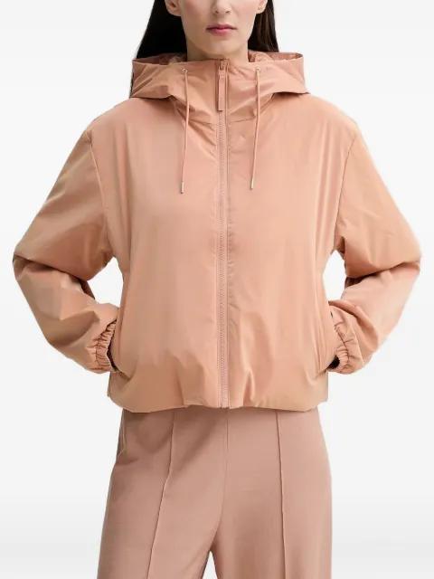 drawstring hoodied jacket by RAINS