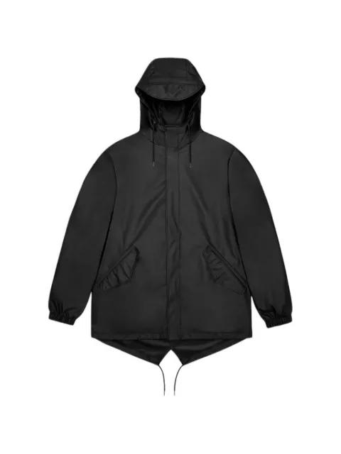 fishtail hoodied jacket by RAINS