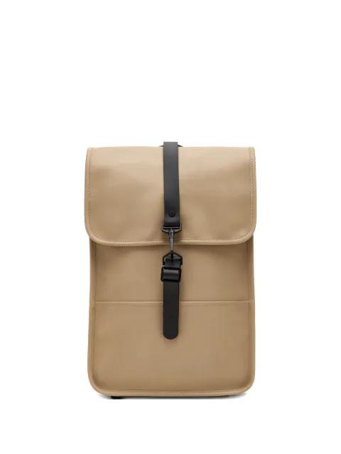 flap strap backpack by RAINS