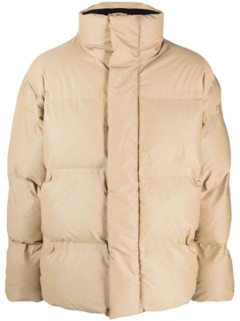 funnel-neck padded jacket by RAINS