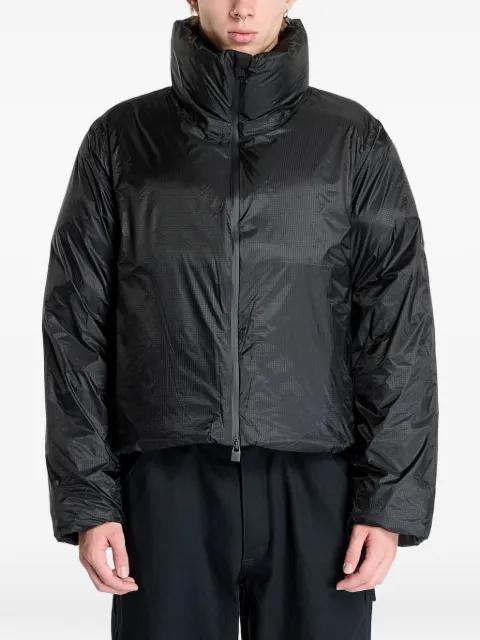 high-neck puffer jacket by RAINS