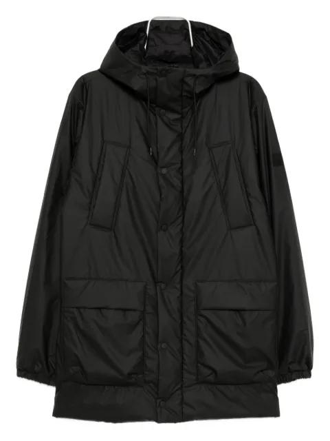 logo-patched jacket by RAINS