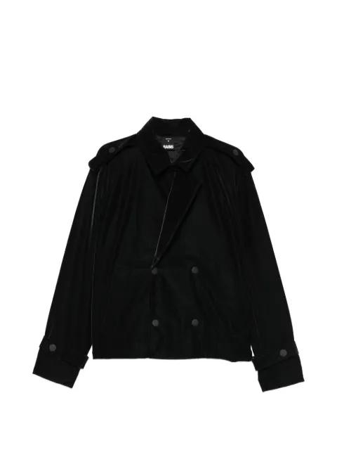 short trench jacket by RAINS