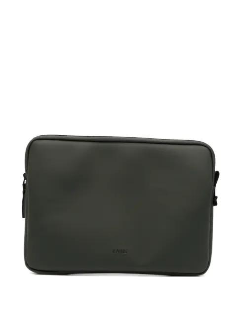 zip-fastening laptop bag by RAINS