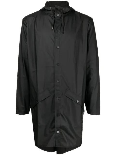 zip-up hoodied jacket by RAINS