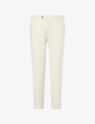Cami Straight-Leg Linen-Blend Trousers by RAITH
