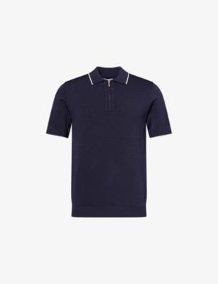 Henry Shirt-Sleeves Knitted Polo Shirt by RAITH