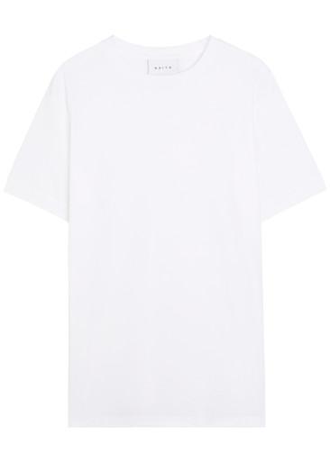 Luxe mercerised cotton T-shirt by RAITH