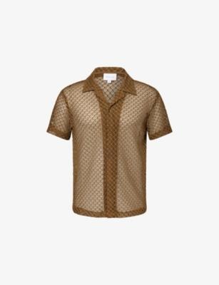 Marcos Open-Knit Cotton Shirt by RAITH