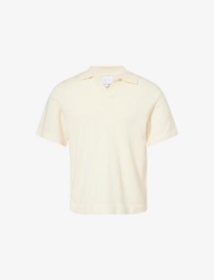 Miguel Boucle Cotton-Blend Polo Shirt by RAITH