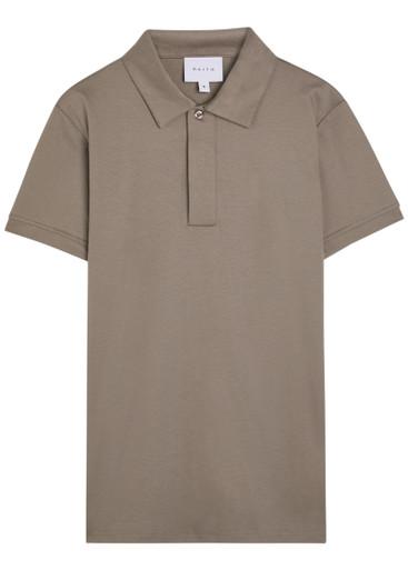 Santi mercerized cotton polo shirt by RAITH