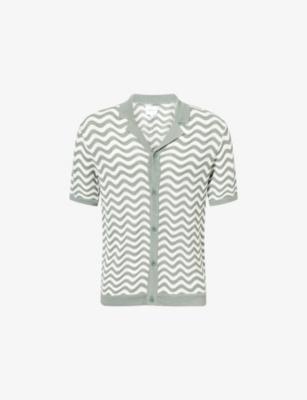 Serenita Graphic-Pattern Knit Shirt by RAITH