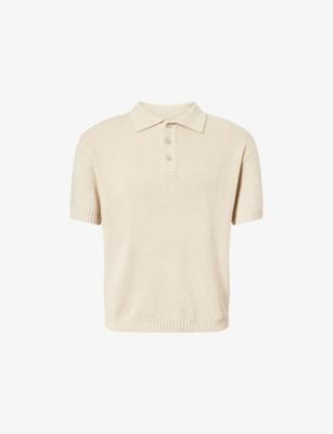 Sorelle Ribbed Knit Polo Shirt by RAITH