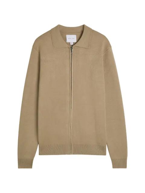 zip-up cardigan by RAITH