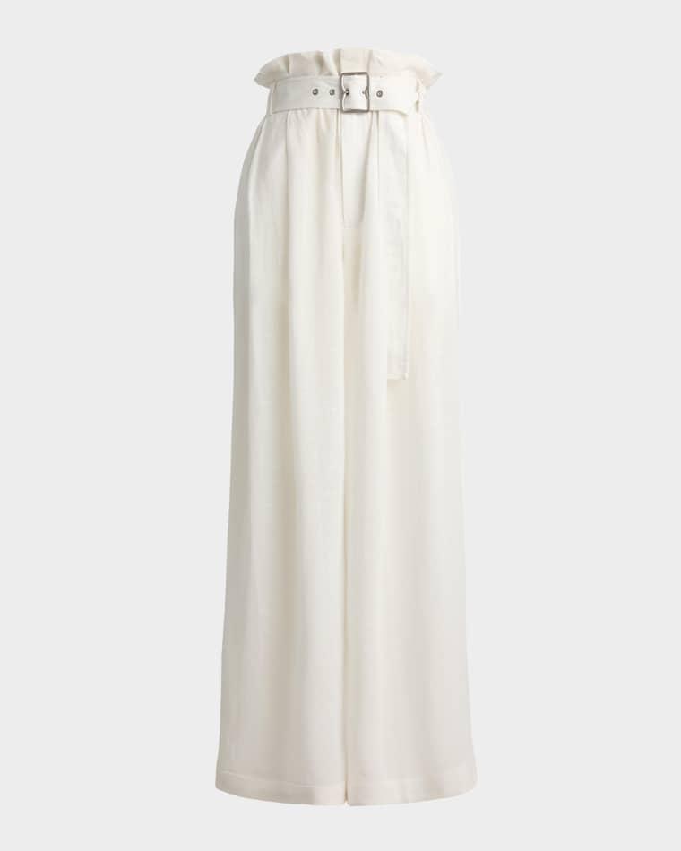 Alanna Linen Voile Pants by RALPH LAUREN