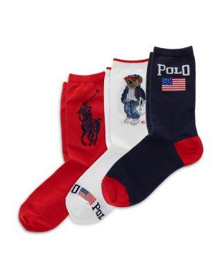 Americana Bear Socks by RALPH LAUREN