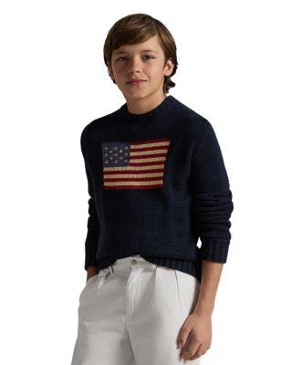 Boys' American Flag Sweater - Big Kid by RALPH LAUREN