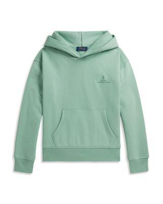 Boys' Big Fit Logo Fleece Hoodie - Big Kid by RALPH LAUREN
