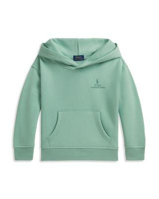 Boys' Big Fit Logo Fleece Hoodie - Little Kid by RALPH LAUREN
