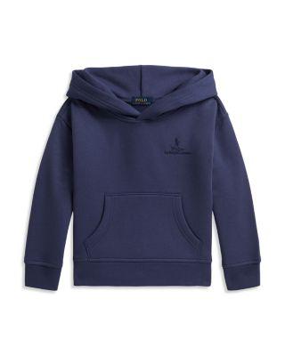 Boys' Big Fit Logo Fleece Hoodie - Little Kid by RALPH LAUREN