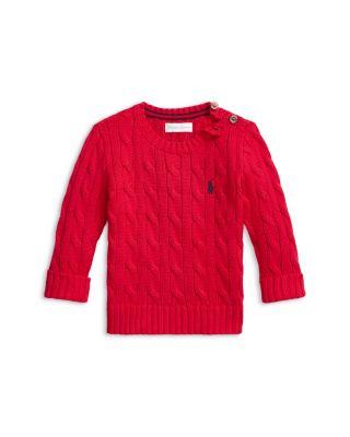Boys' Cable Knit Cotton Sweater - Baby by RALPH LAUREN